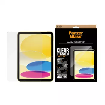 PanzerGlass ® ekrano apsauginis stiklas iPad 11 colių (2025–2026) | 10,9 colio (2022) | Ultra-Wide Fit su Fastfit įrankiu