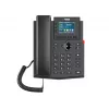 IP telefonas Fanvil X303-2 juodas 4 linijos LCD laidinis ragelis