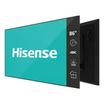 Hisense 86 colių E5QTUK QLED 4K išmanusis televizorius su Freely, skaitmeninė informacinė lenta, 2.18 m (86 inch), 3840 x 2160 pikselių, Wi-Fi, 24/7