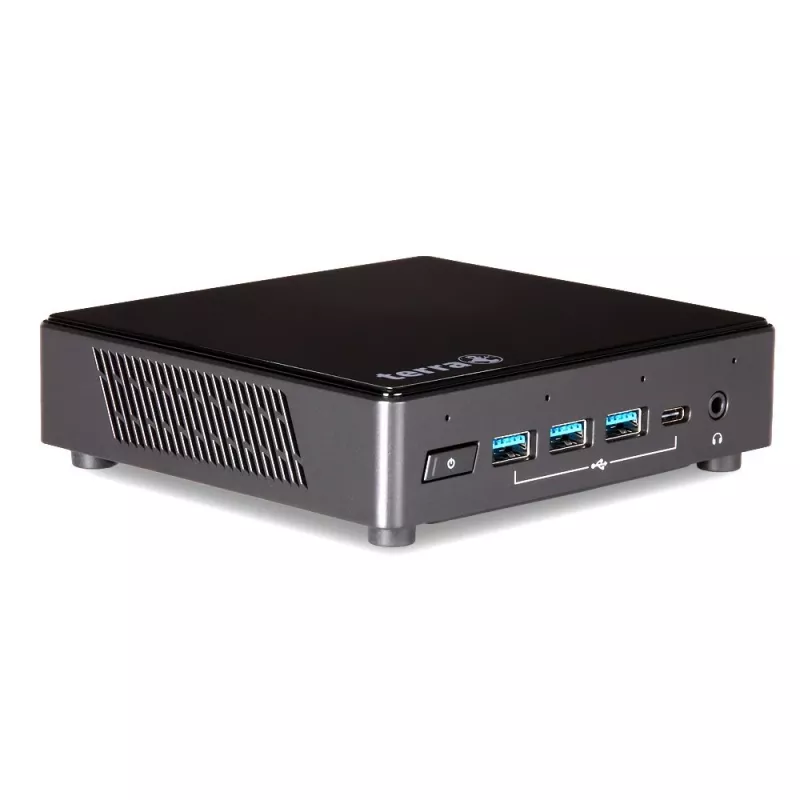 TERRA PC-Micro 3100 Silent Greenline Intel® Celeron® N5100 8 GB DDR4-SDRAM 240 GB SSD Windows 11 Pro Micro PC Juoda