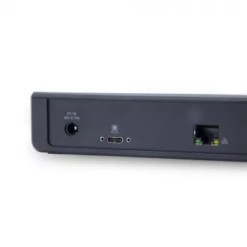 TERRA 1480374 USB-C universalus dokų stotelė / prievadų replikatorius, laidinis, USB 3.2 Gen 1 Type-C, juodas