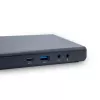 TERRA 1480374 USB-C universalus dokų stotelė / prievadų replikatorius, laidinis, USB 3.2 Gen 1 Type-C, juodas