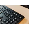 CHERRY KW 3000 belaidė klaviatūra, RF, QWERTY US International, juoda