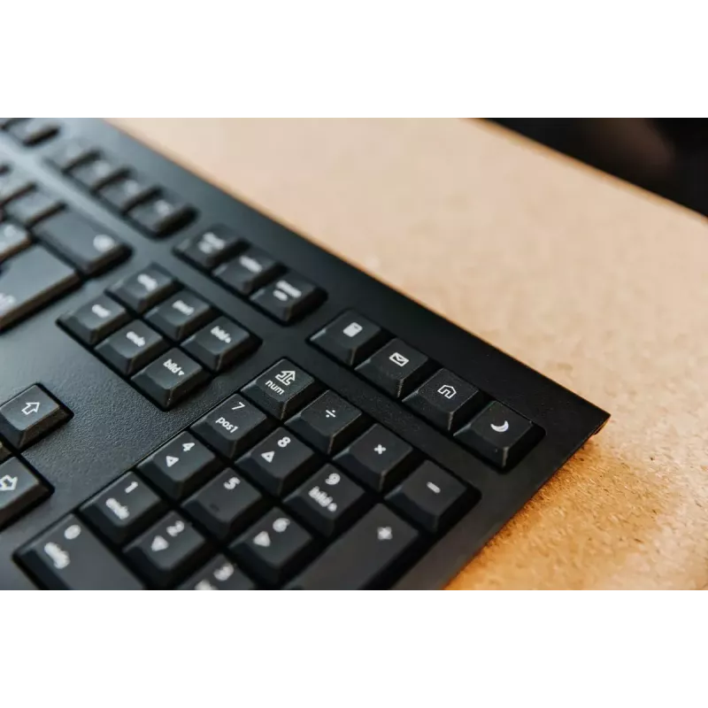 CHERRY KW 3000 belaidė klaviatūra, RF, QWERTY US International, juoda