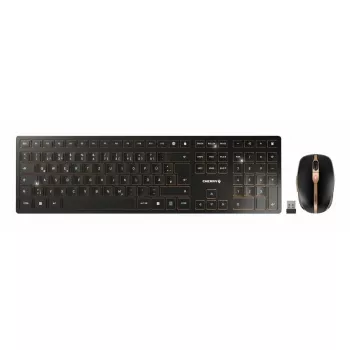 Belaidė klaviatūra ir pelė Cherry DW 9100 Slim Full-size QWERTY