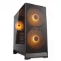 COUGAR Midi Tower korpusas, Airface 180, ARGB, juodas
