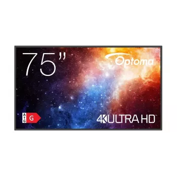 Optoma N3751K 75 colių LED 4K Ultra HD skaitmeninės reklamos plokščiasis ekranas