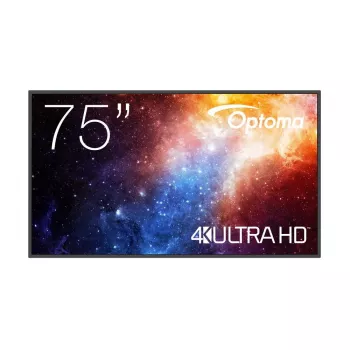 Optoma N3751K 75 colių LED 4K Ultra HD skaitmeninės reklamos plokščiasis ekranas