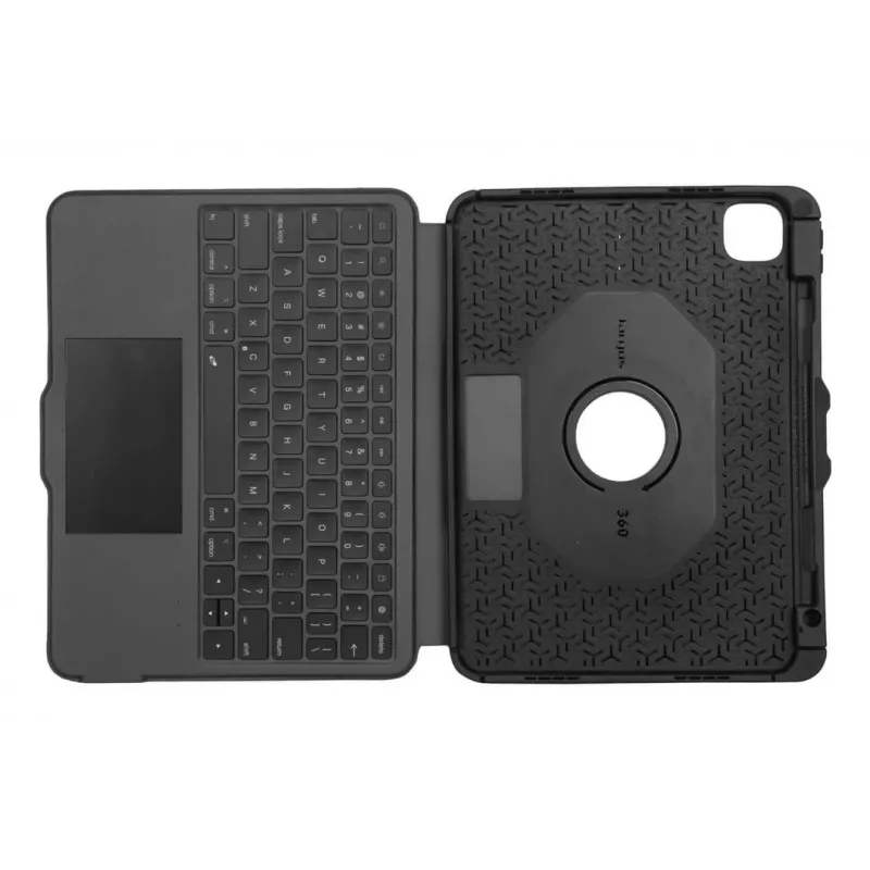 Targus VersaVu Ispaniškas Bluetooth Juodas Klaviatūros Dėklas su Trackpad iPad 13 colių