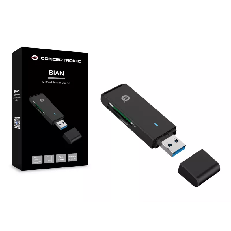 Conceptronic BIAN SD kortelių skaitytuvas USB 3.0