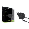 Conceptronic OZUL04BE 67W GaN USB PD įkroviklis su integruotu USB-C laidu