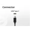 Conceptronic OZUL04BE 67W GaN USB PD įkroviklis su integruotu USB-C laidu
