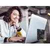 Conceptronic OZUL04BE 67W GaN USB PD įkroviklis su integruotu USB-C laidu