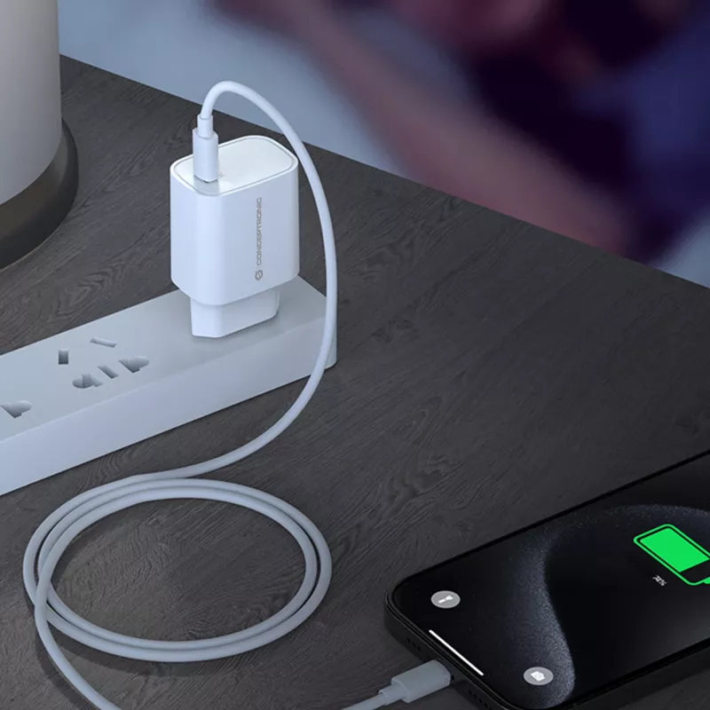 Conceptronic 1 prievadas 20 W USB-C PD greitasis įkroviklis