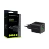 Conceptronic 2 prievadų 20W GaN USB PD įkroviklis, USB-C x 1, USB-A x 1, QC 3.0, PPS