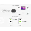 Conceptronic 2 prievadų 20W GaN USB PD įkroviklis, USB-C x 1, USB-A x 1, QC 3.0, PPS