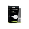 Conceptronic 2 prievadų 33W GaN USB PD įkroviklis su 3-in-1 įkrovimo kabeliu, USB-C x 1, USB-A x 1, QC 3.0, PPS