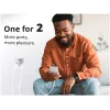 Conceptronic 2 prievadų 33W GaN USB PD įkroviklis su 3-in-1 įkrovimo kabeliu, USB-C x 1, USB-A x 1, QC 3.0, PPS