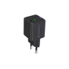 Conceptronic 2 prievadų 33W GaN USB PD įkroviklis su 3-in-1 kabeliu, USB-C x 1, USB-A x 1, QC 3.0, PPS