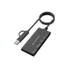 7-in-1 kortelių skaitytuvas CONCEPTRONIC BIAN10B — USB 3.2 Gen 1 Type-A/Type-C, CF/MMC/MS/SD/MicroSD/xD, juodas