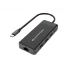 Conceptronic DONN14G nešiojamojo kompiuterio dokų stotelė / prievadų plėtiklis, laidinis USB 3.2 Gen 1 (3.1 Gen 1) Type-C, pilka