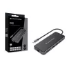 Conceptronic DONN15G dokų stotelė / prievadų išplėtimo adapteris, USB 3.2 Gen 1 Type-C, pilka