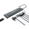 Conceptronic DONN17G 12-in-1 USB-C dokas su HDMI, DisplayPort ir USB 3.0