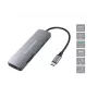 Conceptronic DONN11G 6-in-1 USB 3.2 Gen 1 Dockinė stotelė, HDMI, 100W USB PD, USB 3.0, USB 2.0, SD, TF/MicroSD