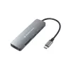 Conceptronic DONN11G 6-in-1 USB 3.2 Gen 1 Dockinė stotelė, HDMI, 100W USB PD, USB 3.0, USB 2.0, SD, TF/MicroSD