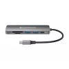 Conceptronic DONN11G 6-in-1 USB 3.2 Gen 1 Dockinė stotelė, HDMI, 100W USB PD, USB 3.0, USB 2.0, SD, TF/MicroSD