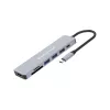 Conceptronic DONN19G 7-in-1 USB 3.2 Gen 1 dokų stotelė, HDMI, USB-A 3.0 x 3, SD, TF/MicroSD, 100W USB PD