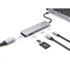 Conceptronic DONN19G 7-in-1 USB 3.2 Gen 1 dokų stotelė, HDMI, USB-A 3.0 x 3, SD, TF/MicroSD, 100W USB PD
