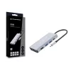 Conceptronic DONN20G 10-in-1 USB 3.2 Gen 1 dokų stotelė, HDMI, VGA, USB-A 3.0 x 3, SD, TF/MicroSD, garsas, GbE LAN, 100W USB PD