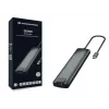 Conceptronic DONN 9-in-1 Universal USB-C adapteris su HDMI, Ethernet ir SD kortelių skaitytuvu