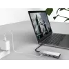 Conceptronic HUBBIES16G USB-C centrinis įrenginys 4 prievadai USB 3.2 Gen 2 10 Gbit/s pilka