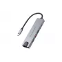 Conceptronic DONN29G 6-in-1 USB 3.2 Gen 2 dokavimo stotelė, 4K60Hz HDMI, USB-A 10Gbps x 2, USB-C 10Gbps, GbE LAN, 140W USB PD 3.1