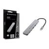 6-in-1 USB 3.2 Gen 1 Dockinė stotelė CONCEPTRONIC DONN33G HDMI, 2×USB-A 5Gbps, 2×USB-C 5Gbps, 100W USB PD, sidabrinė