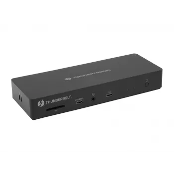 Conceptronic DONN30B 13-in-1 Thunderbolt 4 dokų stotelė, laidinė, Thunderbolt 4, 96 W, 3,5 mm, 10/100/1000/2000/2500 Mbit/s, IEEE 802.3bz