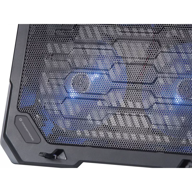 Conceptronic THANA aušinimo padėklas nešiojamam kompiuteriui, iki 15,6 colio, 2 ventiliatoriai
