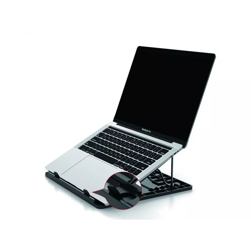 Conceptronic ERGO THANA03B Nešiojamojo kompiuterio aušinimo stovas, juodas, 39,6 cm (15,6 colio)