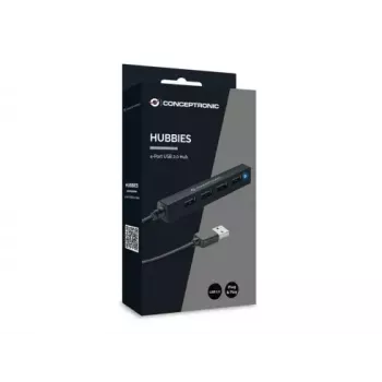 USB stotelė Conceptronic HUBBIES 4 prievadų USB 2.0