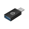 Conceptronic 4 prievadų USB 3.0 aliumininis išplėtimo šakotuvas su USB-C į USB-A adapteriu