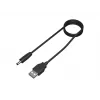 Conceptronic HUBBIES 4 prievadų USB 3.0/2.0 šakotuvas, 90 cm laidas, USB 3.2 Gen 1 (3.1 Gen 1) Type-A, juodas
