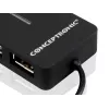 Conceptronic Travel 4 portų USB 2.0 kelioninis šakotuvas