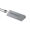 Conceptronic HUBBIES18G 10-in-1 60W USB 3.0 Hub Įkroviklio Derinys, 2-in-1 USB-C USB-A Laidas, USB 3.2 Gen 1