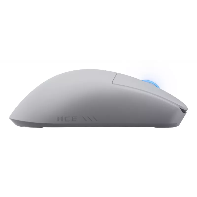 Žaidimų pelė ASUS ROG Harpe II Ace, dešinei rankai, optinė 42 000 DPI, RF belaidis + Bluetooth + USB Type-A, 5 mygtukai, balta