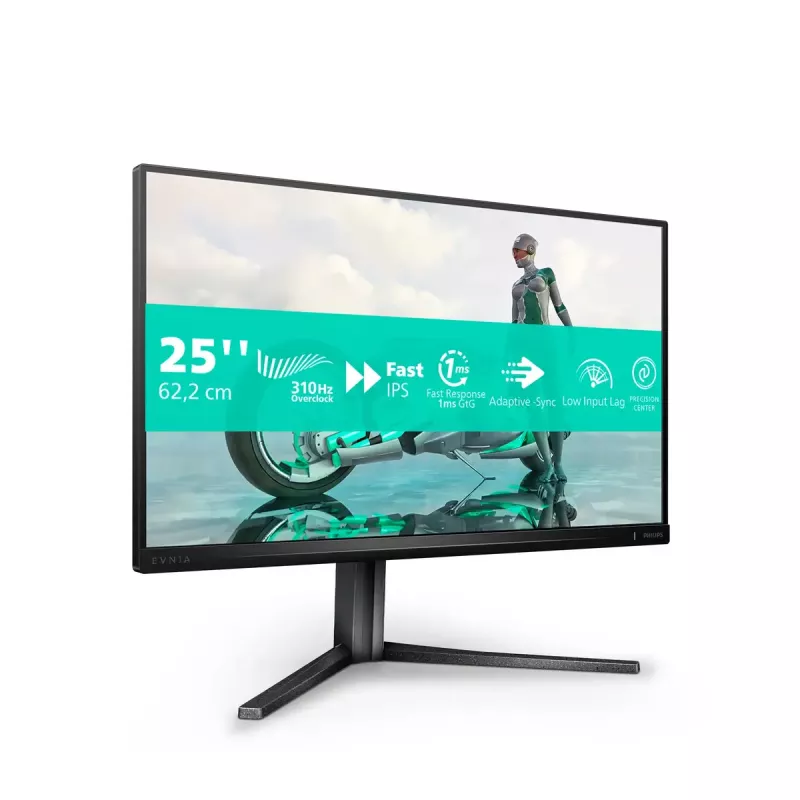 Philips Evnia 3000 25M2N3200U/00 kompiuterio monitorius 62,2 cm (24,5 colio) 1920 x 1080 pikselių Full HD LCD pilkas