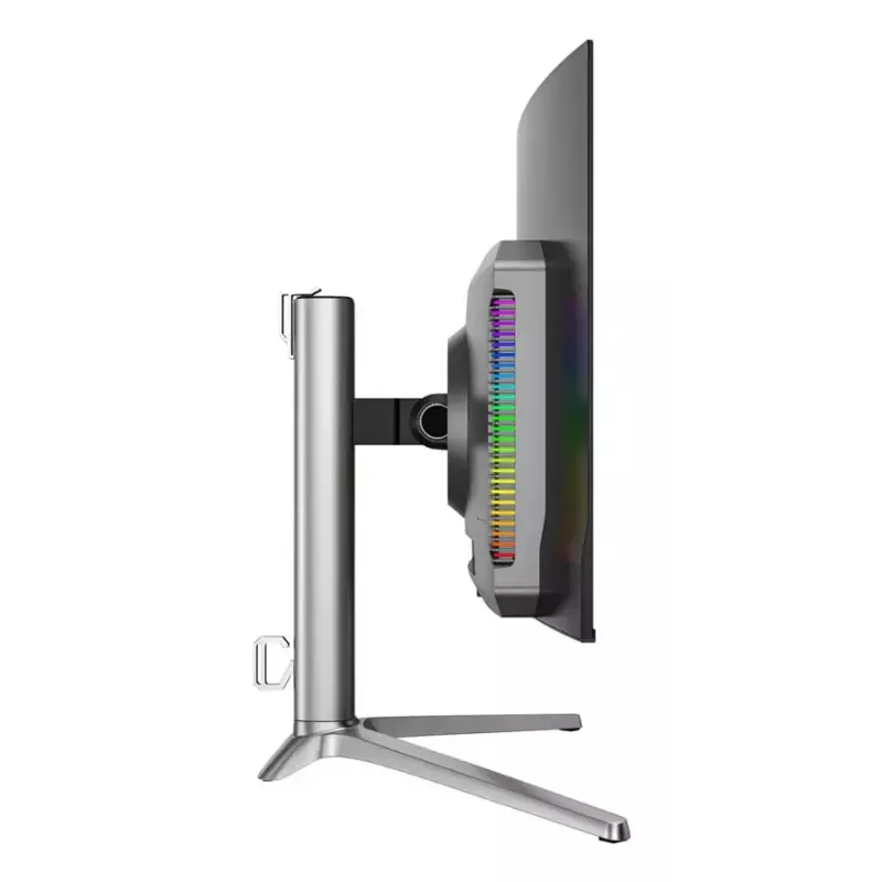LC-Power LC-M32UCO 31.5 colių QD-OLED 4K Ultra HD lenktas monitorius, 3840×2160, 0,03 ms, 450 cd/m², USB šakotuvas, garsiakalbiai, VESA, reguliuojamas aukštis