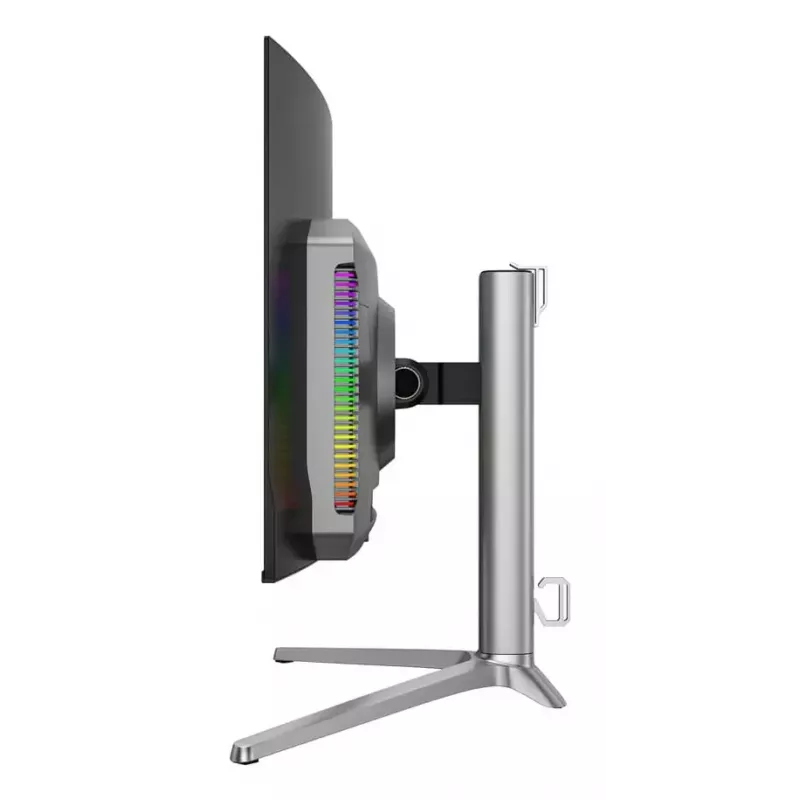 LC-Power LC-M32UCO 31.5 colių QD-OLED 4K Ultra HD lenktas monitorius, 3840×2160, 0,03 ms, 450 cd/m², USB šakotuvas, garsiakalbiai, VESA, reguliuojamas aukštis