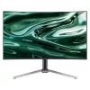 LC-Power LC-M32UCO 31.5 colių QD-OLED 4K Ultra HD lenktas monitorius, 3840×2160, 0,03 ms, 450 cd/m², USB šakotuvas, garsiakalbiai, VESA, reguliuojamas aukštis